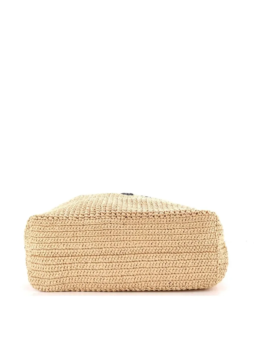 Prada Logo Tote Raffia Large #340173P22B